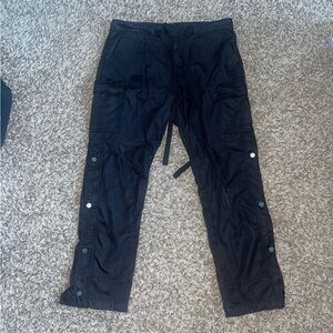 Men's Black Cargo Pants